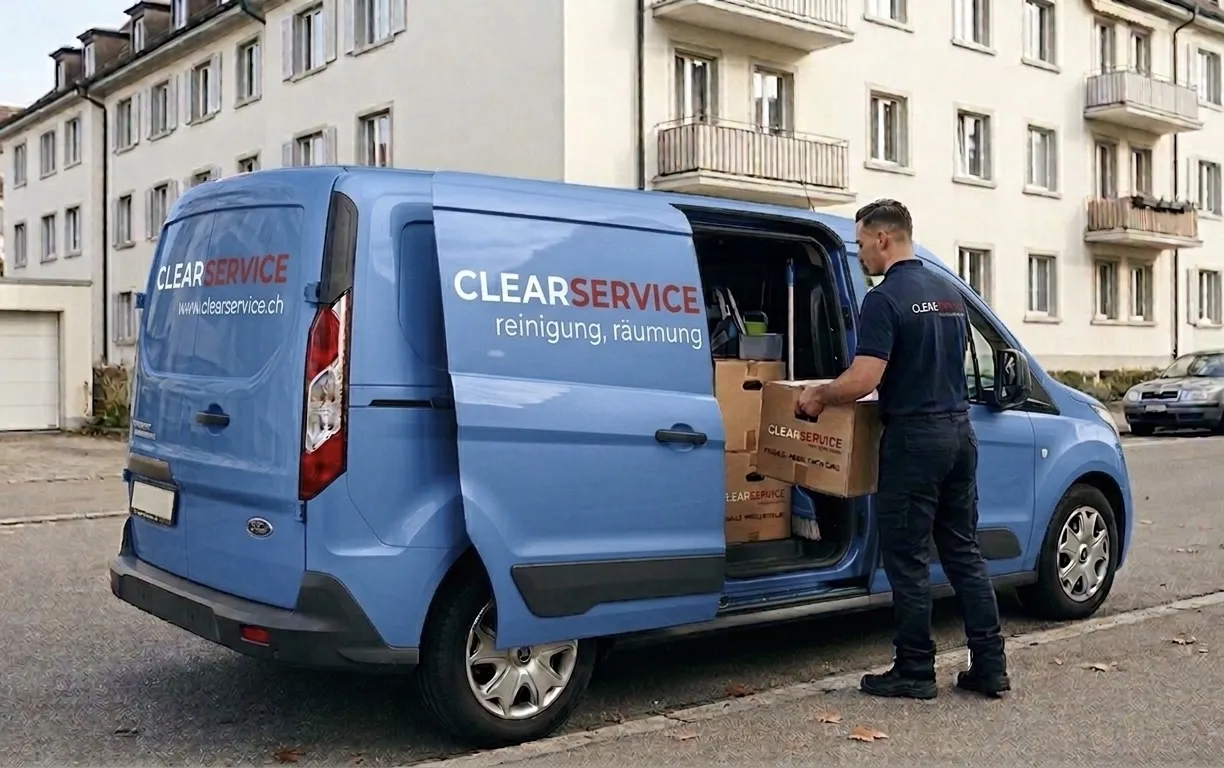 ClearService Lieferwagen